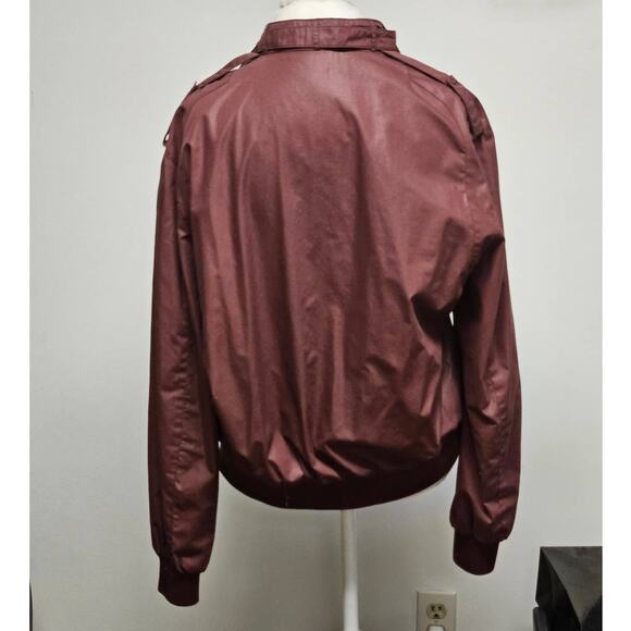 Members Only Vintage Unisex 80s Retro Racer Bomber Jacket Size 42 Large - Picture 4 of 13